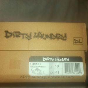 Dirty Laundry Women’s Size 10 Animal Zebra/Cheetah Tan Gold Sneakers